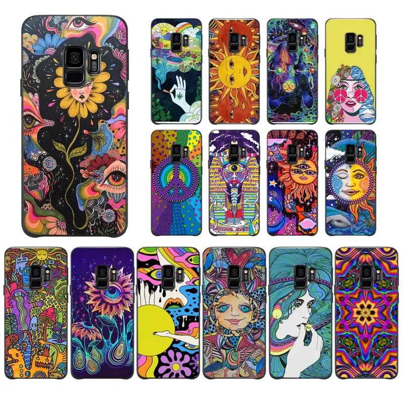 

Indie Hippie Art Phone Case For Samsung Galaxy J7 PRIME J2Pro2018 J4 Plus J5 PRIME J6 J7 Duo Neo J737 J8