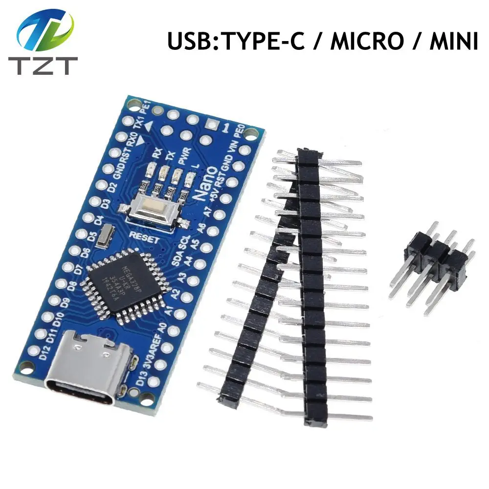 Nano Mini USB с Загрузчиком совместим Arduino 3 0 контроллер CH340 драйвер 16 МГц v3.0
