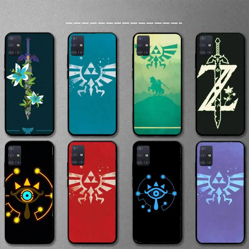 

Zeldas of legends Phone Case For Samsung S21 S30 S10 S9 S8 S7 S6 S5 plus lite ultra edge soft Cover Fundas