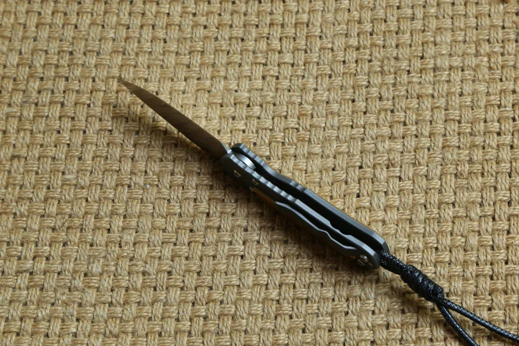 Кевин Джон мини маленький Sebenza 21 складной нож шарикоподшипник M390 лезвие TC4 Ручка Кемпинг Открытый карманный нож фрукты EDC инструменты