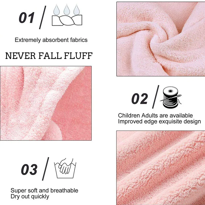 полотенце для волос 1 шт. Magic микрофибра быстрой сушки белья Полотенца душевая