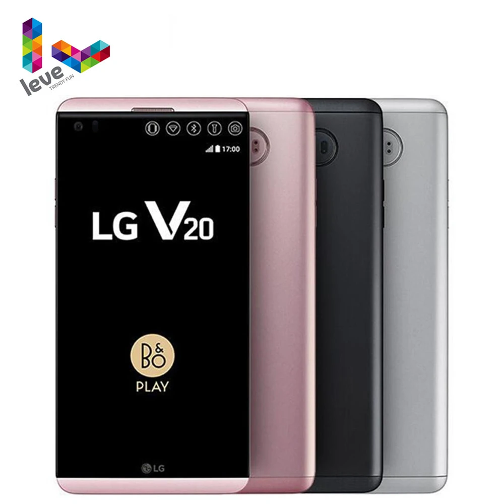 

Unlocked LG V20 H910 H918 F800 VS995 Mobile Phone 5.7" 4GB RAM 64GB ROM 16MP Quad Core 4G LTE Refurbished Android Smartphone