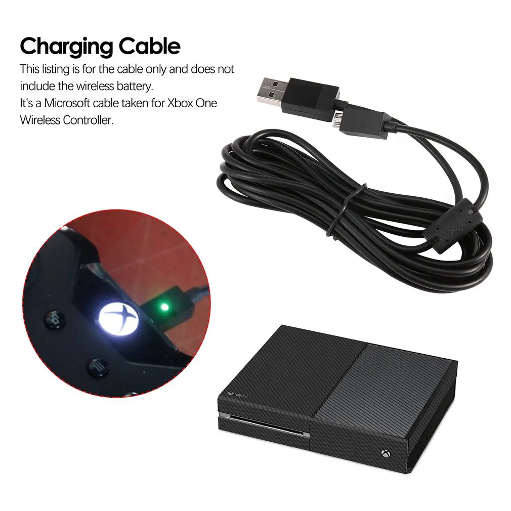 Микро usb штекер Play & зарядная площадка контроллер зарядный кабель для Xbox One 2 75