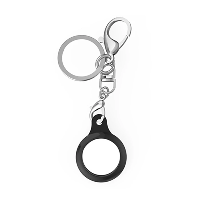 

Protective Cover Soft TPU Case Shell Location Tracker Protector With Buckle for AirTags Bluetooth Tracker