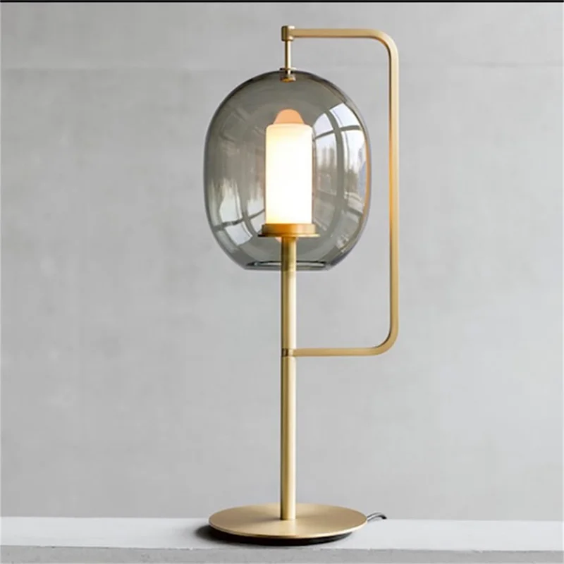 

Современная креативная настольная лампа OUFULA в скандинавском стиле, дизайнерский Настольный светильник, декоративное освещение для дома, г...