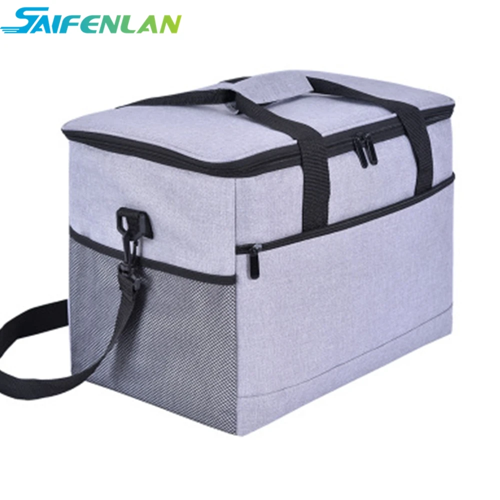 Водонепроницаемая сумка из ткани Оксфорд вместительный изоляционный мешок для