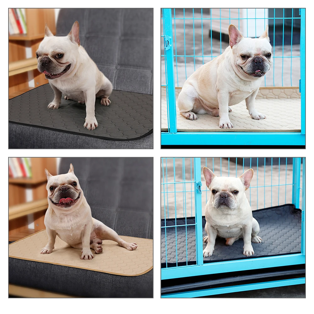 Собака пи колодки Моющиеся Многоразовые прокладки коврик для обучения животных