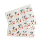 120 шт.заказ Творческий несколько стилей цветочная упаковка уплотнения Стикеры этикетки для конверт свадебные подарки на день рождения