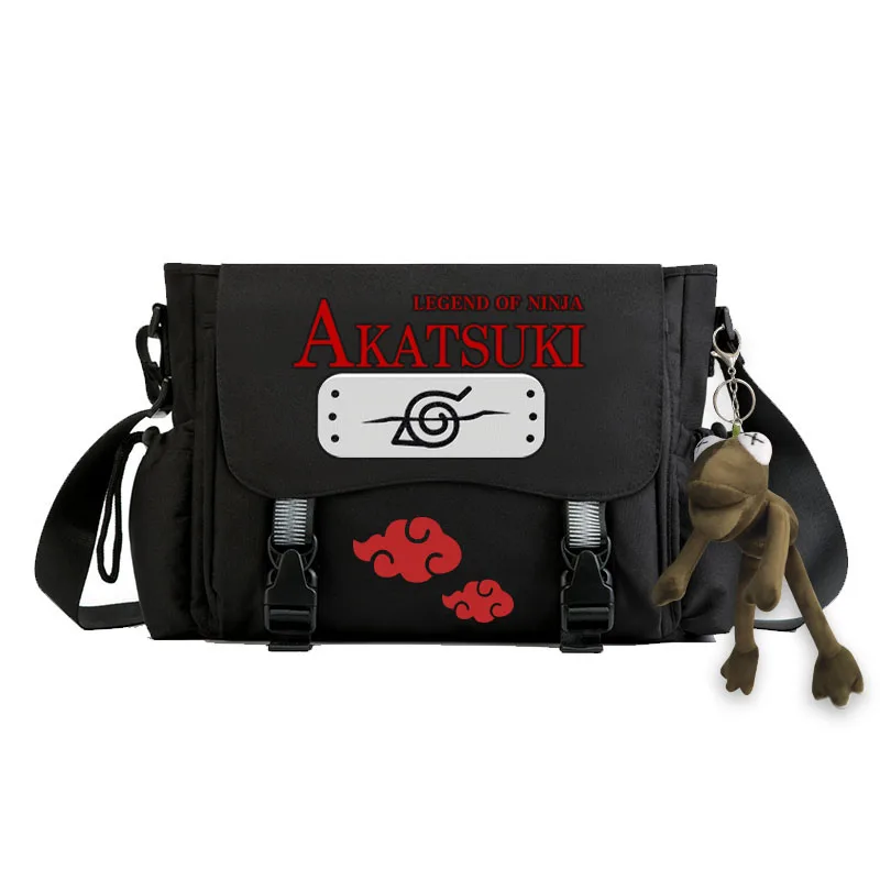 Сумка для книг с рисунком аниме Акацуки косплея сумка-мессенджер через плечо