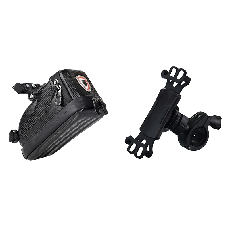 Велосипедная седельная сумка 1 комплект большая для заднего фонаря и держатель