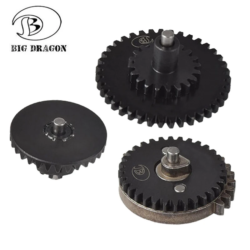 

BIG DRAGON CNC 18:1 Flat Speed Gear Set Fit Ver.2 / 3 AEG Airsoft Gearbox for Hunting Paintball Shooting Toy Gun Accessory