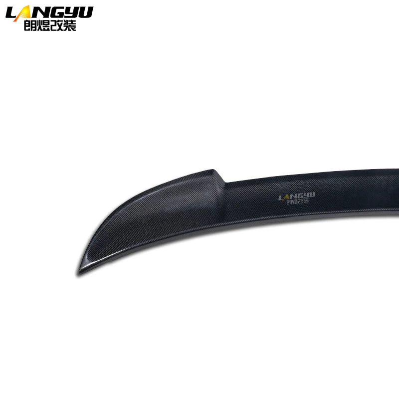 For Ford Mustang GT I-4 V6 V8 GT350 S550 2015 2016 2017 MMD V-Series Style Real Carbon Fiber Rear Trunk Spoiler Wing Tail Boot | Автомобили