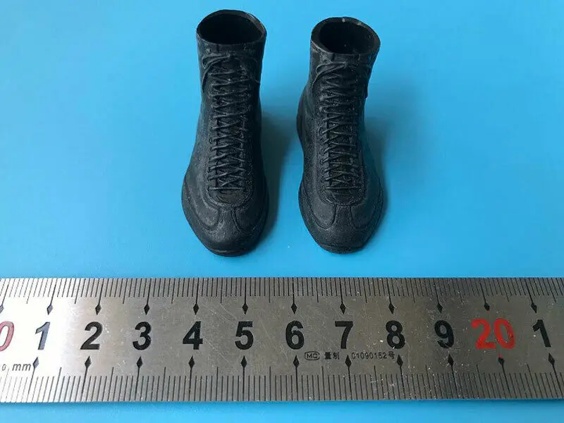 1/6th ажурная пластиковая модель спортивной обуви Boxer для куклы экшн фигурки 12