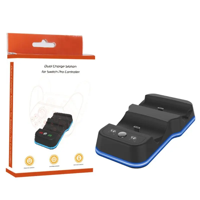 Двойной USB зарядное устройство Быстрая зарядка док-станция для Playstation 4 PS4 Pro джойстик, геймпад джойстик ручка аксессуары