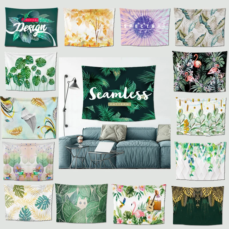 

Kawaii animal Tapestry Wall Hanging Tapestries Wall Cloth Mat Background Blanket Home Decor Bohemian Cloth Living Room Bedroom