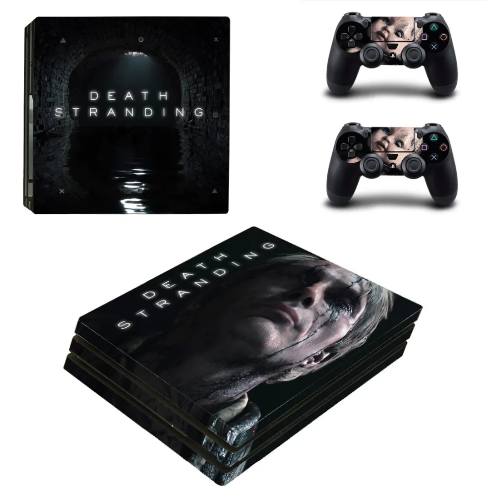 Игра Death Stranding PS4 Pro стикер кожи для sony playstation 4 консоль и контроллеры PS4 Pro Наклейка кожи s Наклейка виниловая