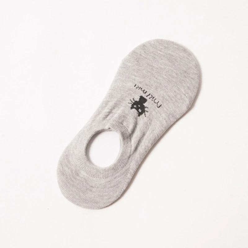 

Summer New Solid Color Cat Shallow Hose Invisible Socks Baby Socks Female Cotton Socks Set Anti-Slip Socks