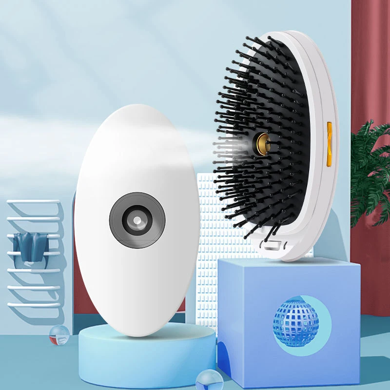 Портативный Антистатический распылитель домашняя расческа для массажа прямых