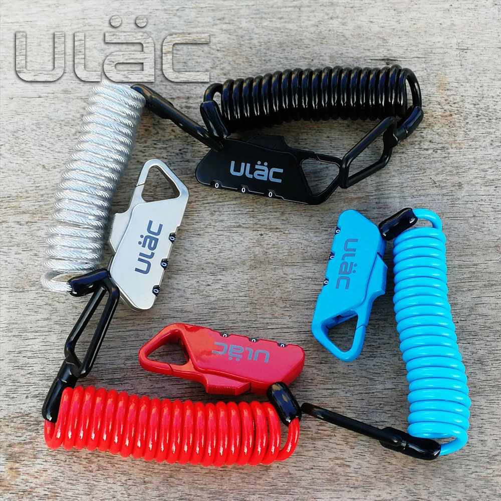 Замок ULAC U образный для горного велосипеда защита от кражи пароль кабель 3 номера