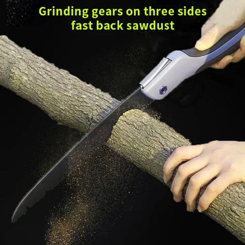 

Folding Hand Saw SK5 Steel Blade Garden Fruit Tree Pruning Trimming Cutting Saw Collapsible Hand-held Woodworking Household Saw