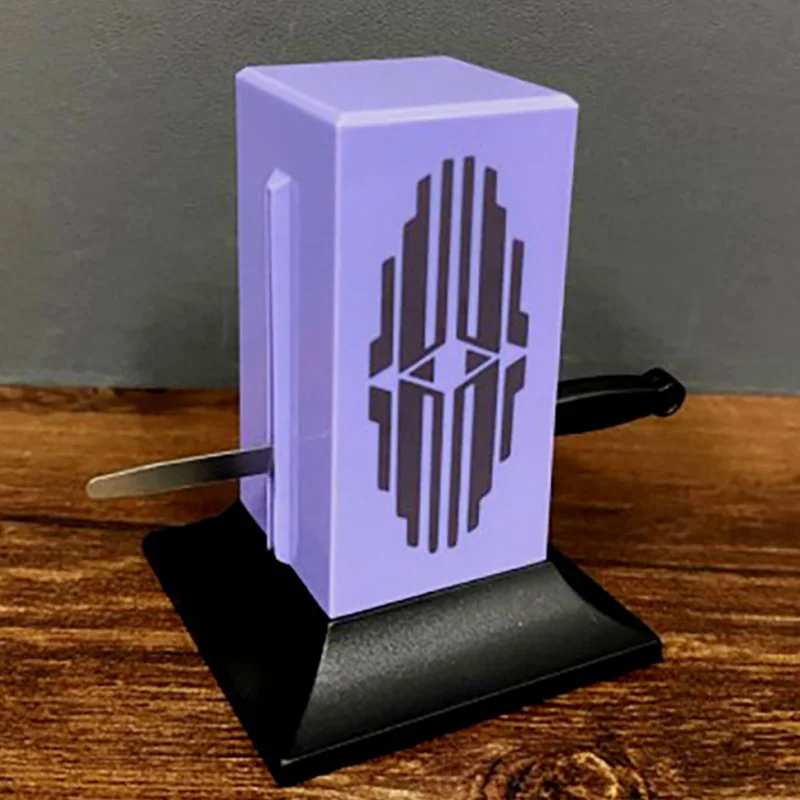 Меч Tenyo с кольцом внутри шкатулка (Кливер кристаллами) волшебные фокусы