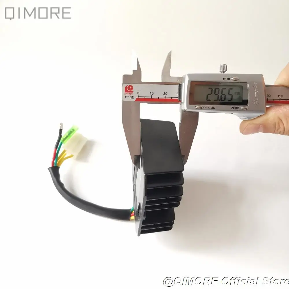 12 В 200 Вт 5 проводной регулятор напряжения выпрямитель для двухмоторного