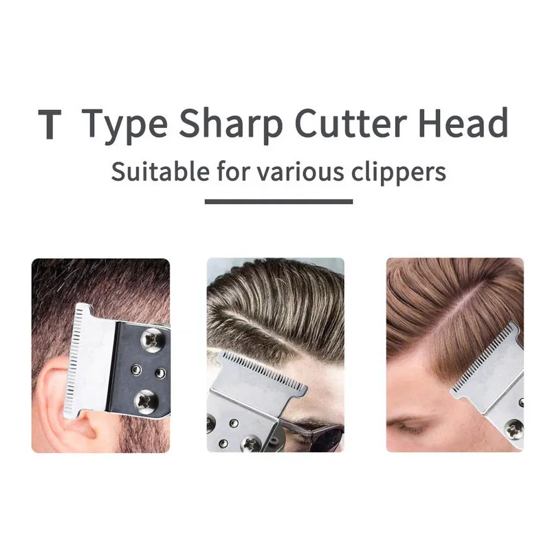 Триммер для волос машинка стрижки USB Перезаряжаемый триммер бороды