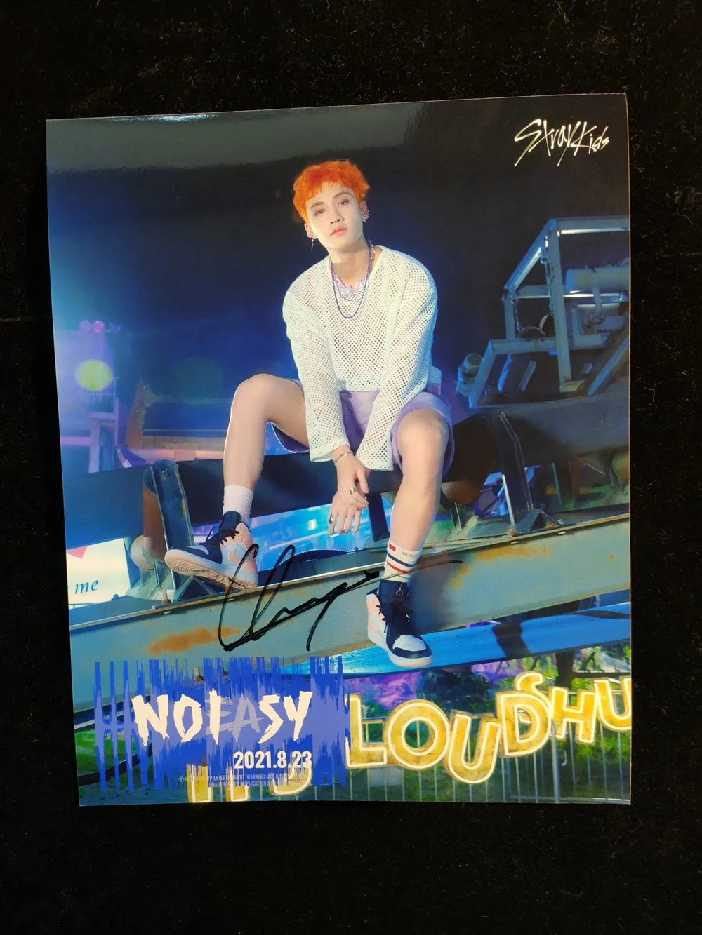 Страстные Детские челки Чан с автографом фотография № 10 K-POP 8*10 коллекционные