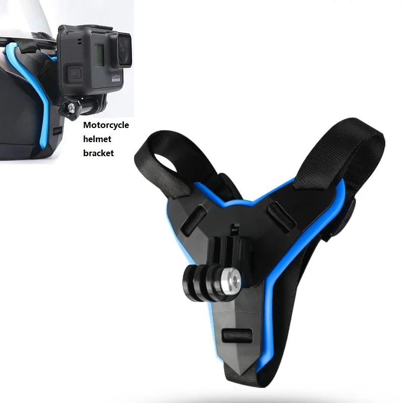 

Accessories For Gopro Hero 91011 Motorcycle Helmet Front Chin Fixed Mount Bracket Adapter For Xiaomi Yi 4K Akaso V50 SJCAM Sj6/8