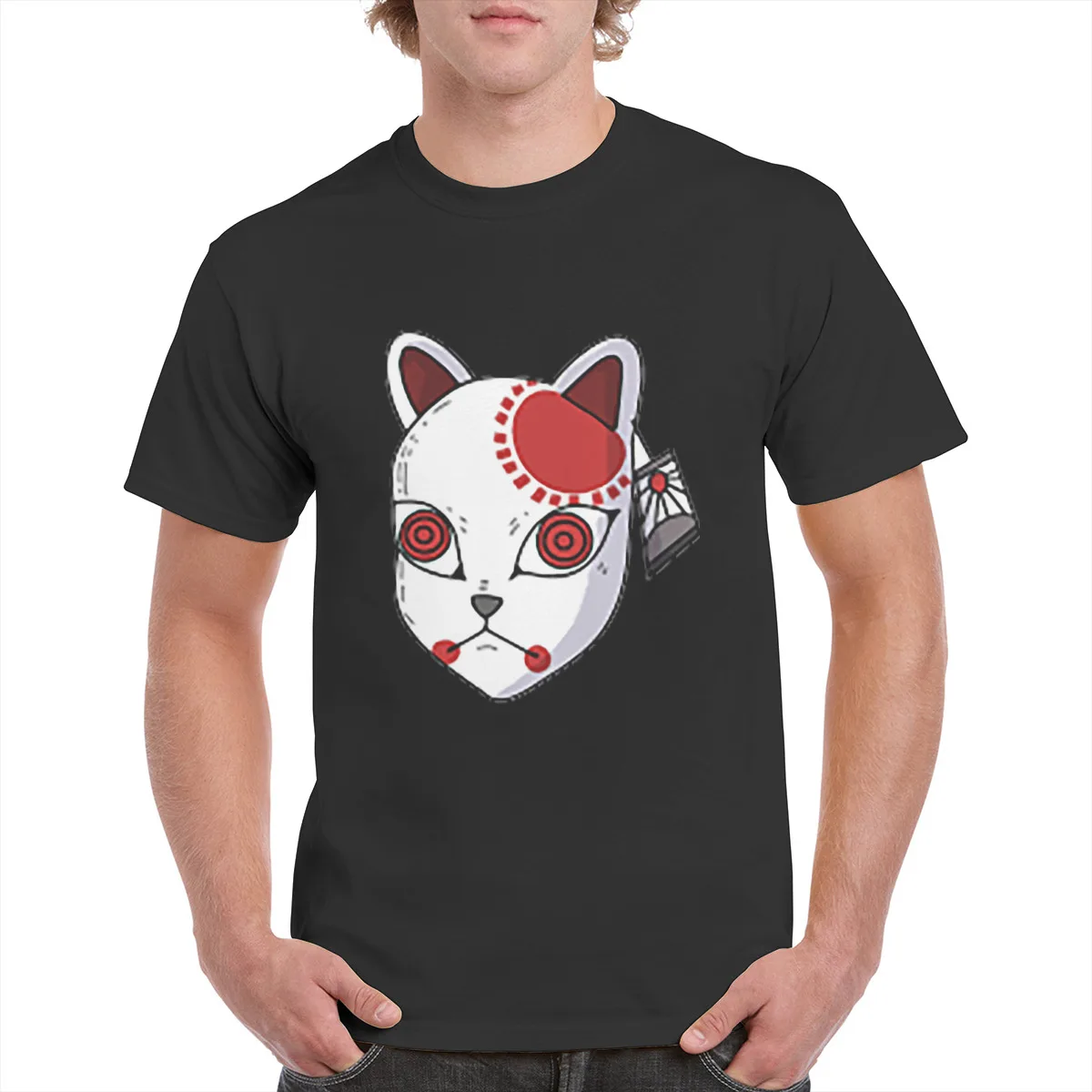 

Anime Demon Slayer T-shirt Men's Short Sleeve T-Shirt Summer Top Short Sleeve
