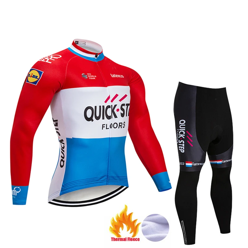 Pic Color quickшаг команда Велосипедная куртка 9D велосипед брюки набор Ropa Ciclismo мужские зимние термо флис pro трикотаж для велосипедистов Майо Одежда - Цвет: Pic Color