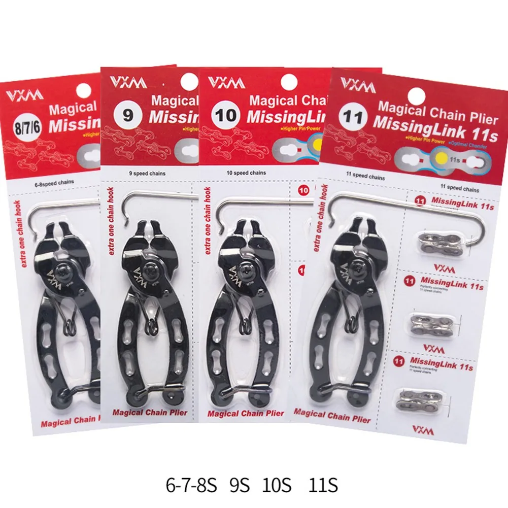 

Bicycle Chain Link Pliers MTB Bike Quick Removal Install Plier With 6/7/8 /9/11 Speed Chain Buckles Cycling Clamp Repair Tools