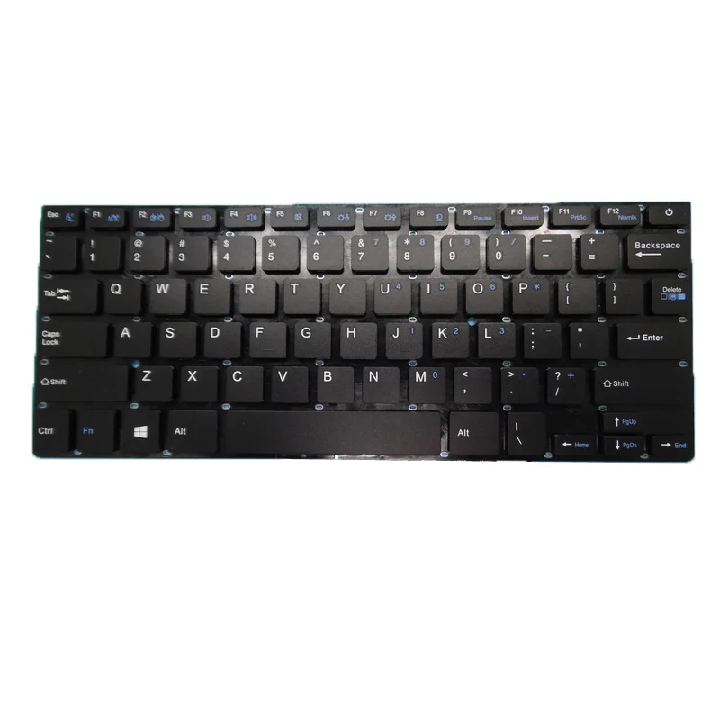 

Laptop Keyboard For YEPO 737S English US black without frame new
