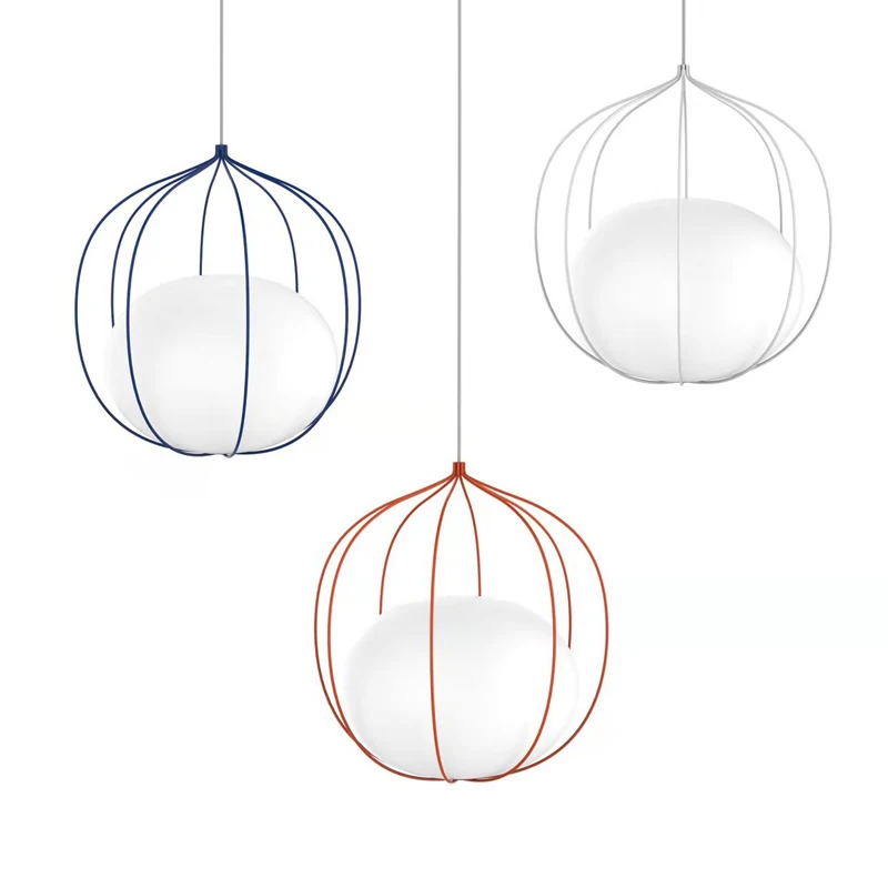 Серия скандинавских макаронов новый дизайнерский персиковый теплый подвесной