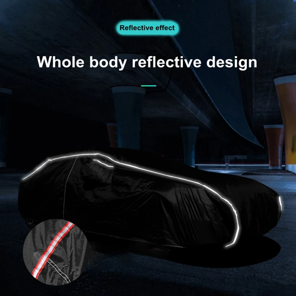 210T универсальные чехлы для автомобиля защиты от снега солнца дождя пыли мороза