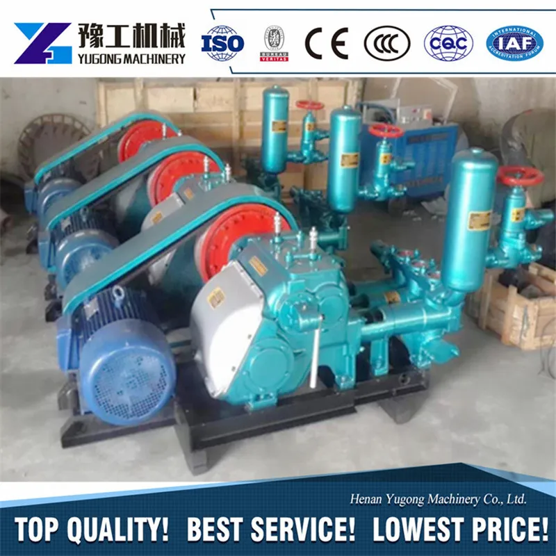 BW-160 mud pump Grouting Mud triplex horizontal for drilling system double cylinder | Инструменты