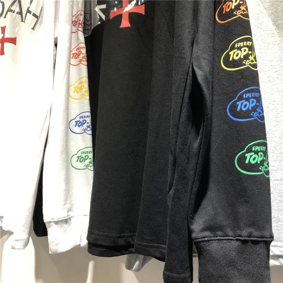 2020 мужские и женские классические футболки с длинным рукавом логотипом Ноя