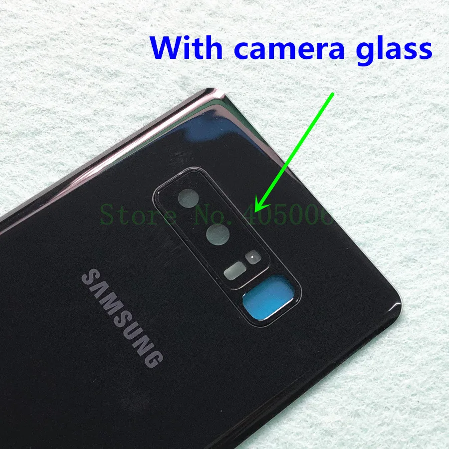 SAMSUNG Galaxy Note 9 N960 SM-N960F Note 8 N950 SM-N950F Стекло задняя Батарея Корпус ремонт на домашнию Дверь чехол Замена