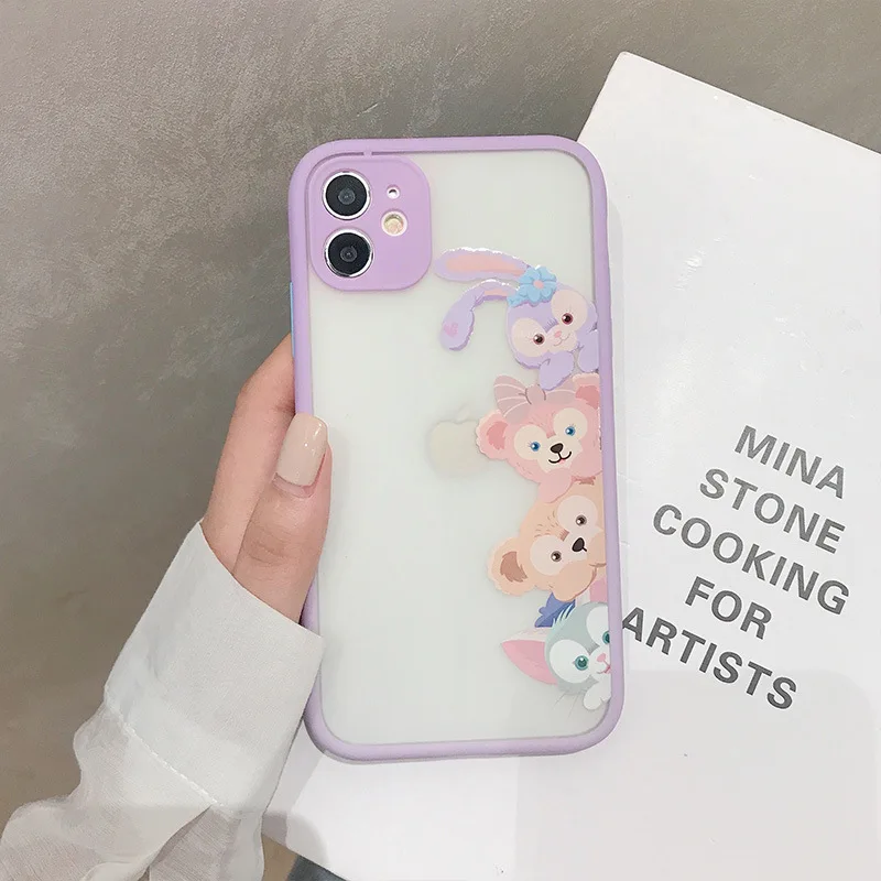 Чехол StellaLou Disney для iPhone 11 защитный чехол камеры 12 Pro Max X XR XS 7 8 Plus чехлы смартфона |