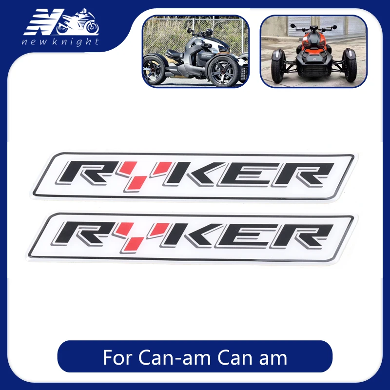 

On-Road 3D Stickers For Can-am Can am Protector Motorcycle Emblem Badge Logo Decals Scooter Cover Accessories 2018 2019 2020