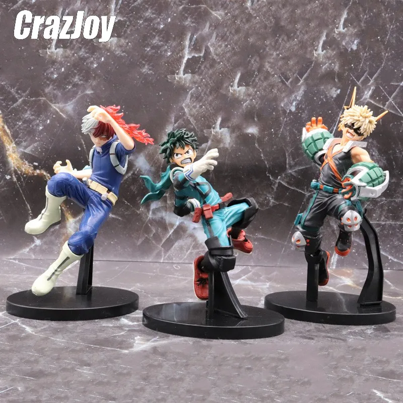 

19cm Anime My Hero Academia Figurine PVC Age of Heroes Figurine Deku Action Collectible Model Decorations Doll Toys For Children