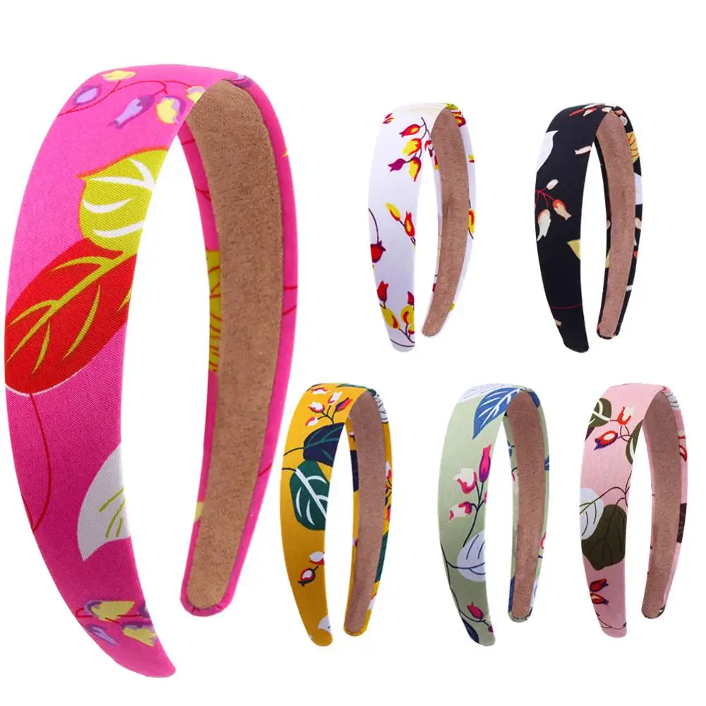 1 шт. 30 мм Цветные Сатиновые покрытые резинки для волос женщин и девочек ленты