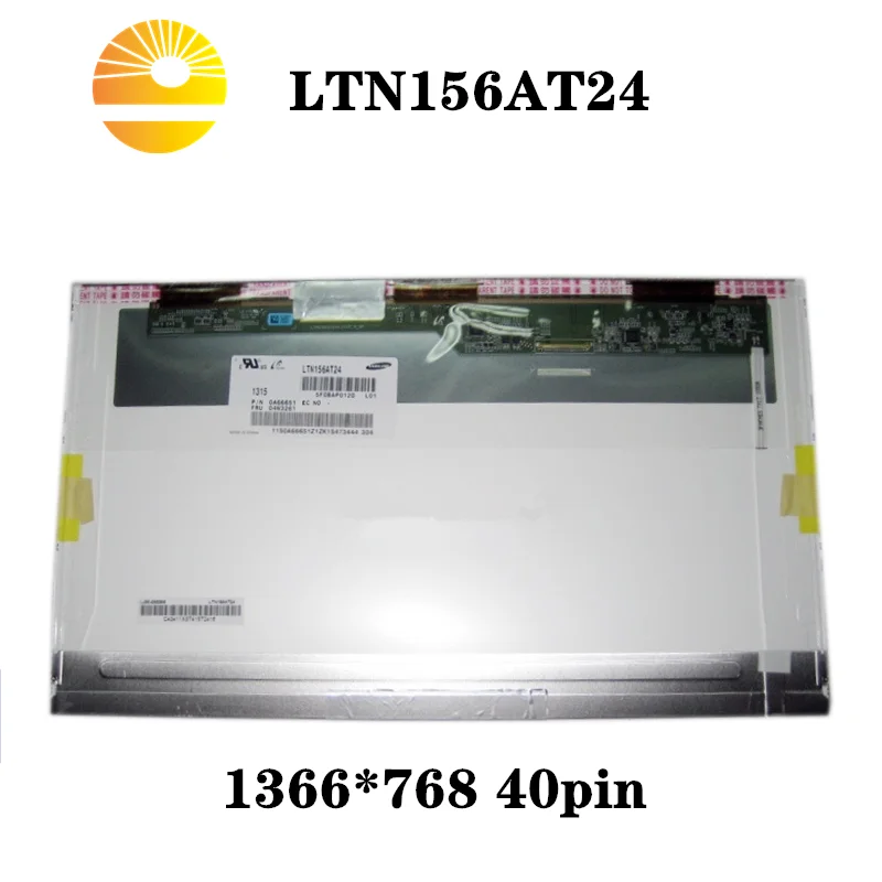 15 6 дюймов HD ЖК дисплей светодиодный экран 1366*768 40pin LTN156AT24 LTN156AT32 LTN156AT02 LP156WH4 B156XW02