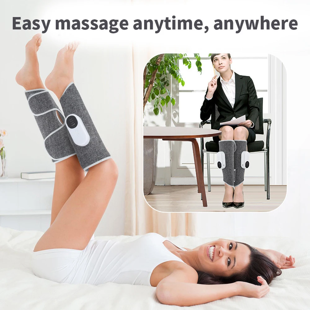 

Leg Massager Pair Wireless With Smart Air Compression iKEEPFIT Controlled Heating Calf Massage Electric Relief Muscle Pain Relax
