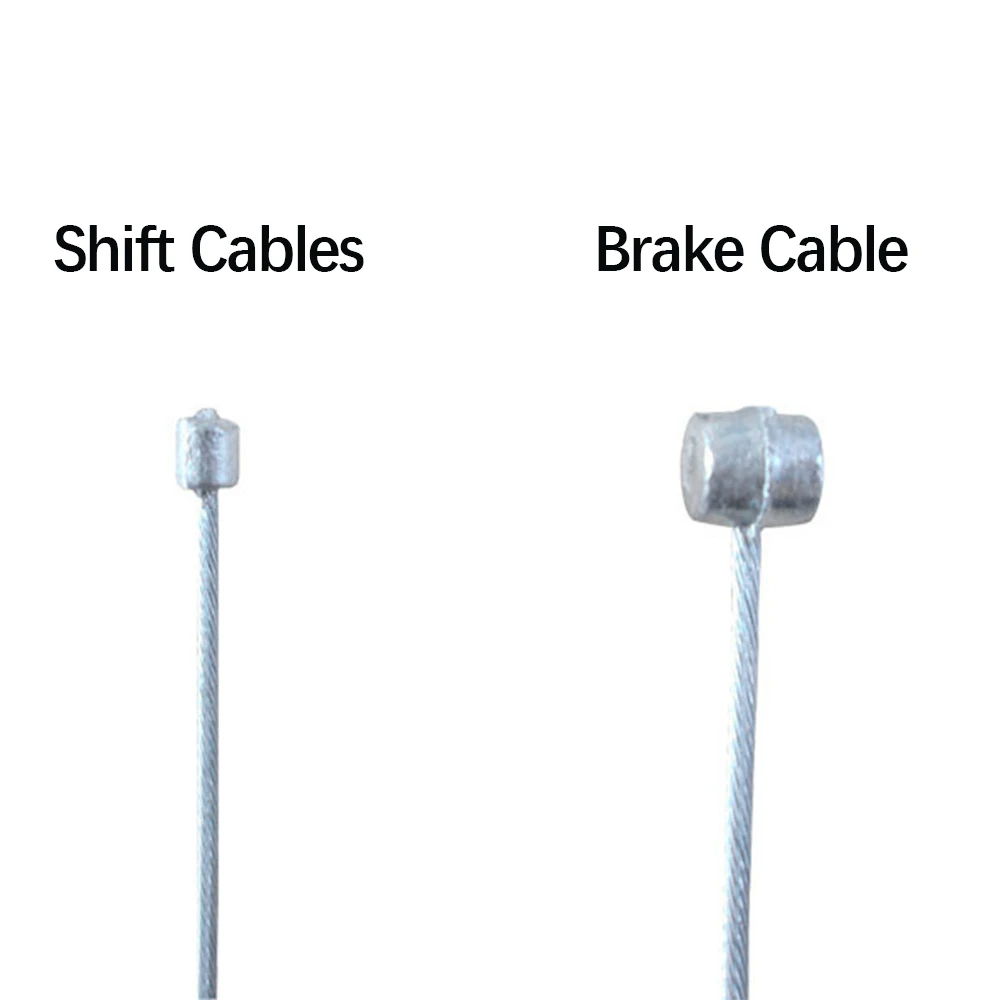 

10pcs 2M Bicycle Brake Core Line Bike Cable MTB Road Front Rear Bicycle Brake Line shift Line Core Wire Rope Cycling Accessories