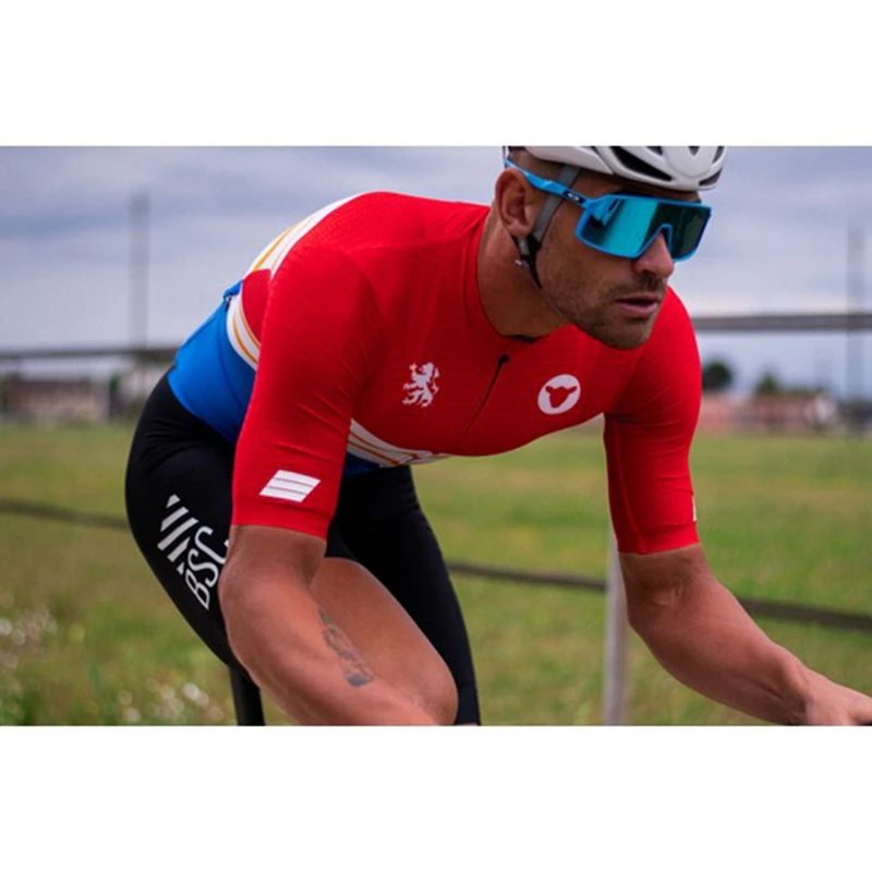 

Black Sheep Netherlands Cycling Jersey And Bib Shorts 2022 Racing Club Short Sleeve Jersey Suit Road Bike Cycling Clothing