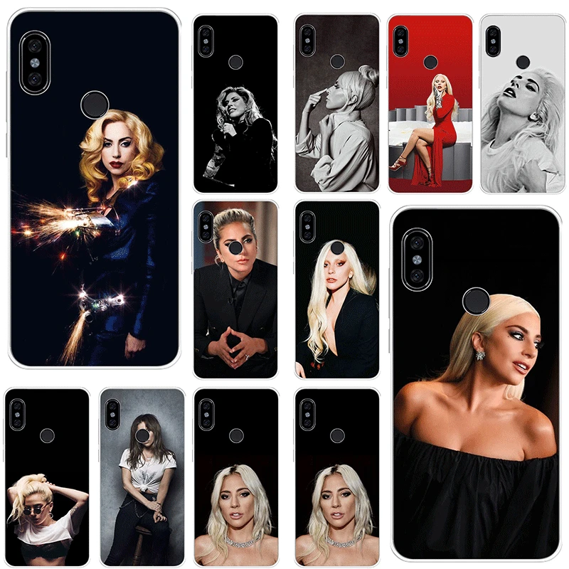 Чехол на мобильный телефон для Xiaomi Redmi Note 4 4X 3 5 6 7 Pro 5A Жесткий Lady Gaga|Чехлы-накладки|