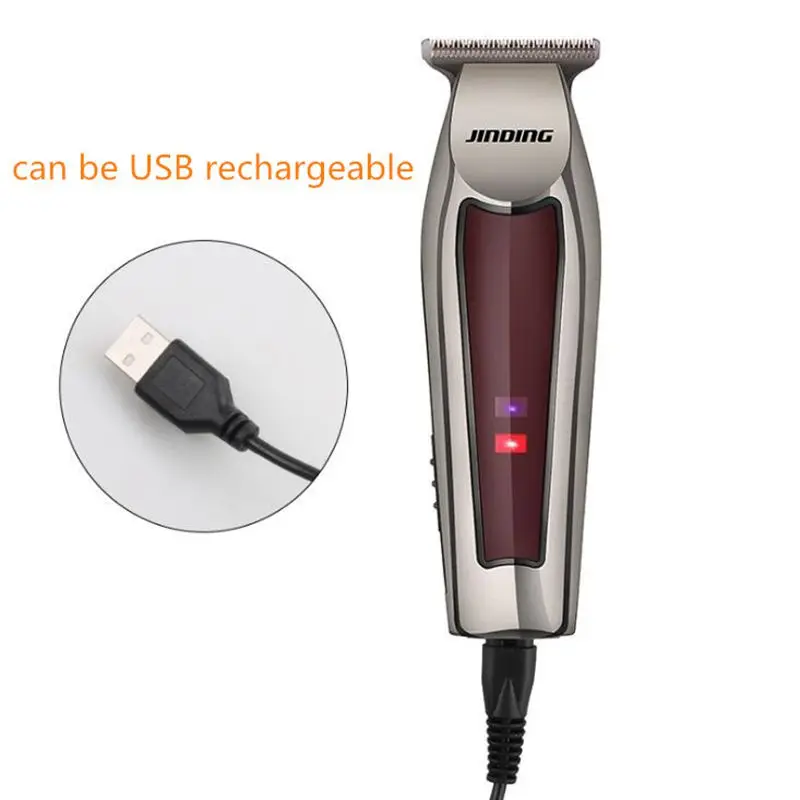 Professional Hair Trimmer Rechargeable Beard Clipper Men's Cordless Haircut Electric Cutting Shaving Machine | Бытовая техника