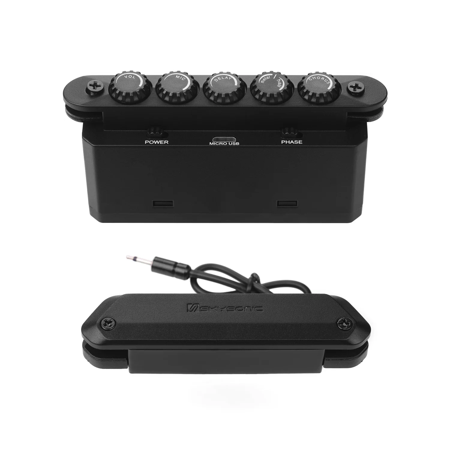 SKYSONIC R2 звукосниматель акустической гитары с магнитным громкостью/Микрофоном