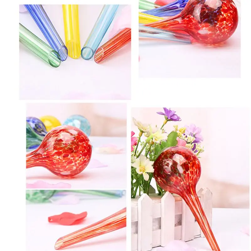 

4/6x Novelty Automatic Watering Device Houseplant Pot Ball Globe Garden Waterer